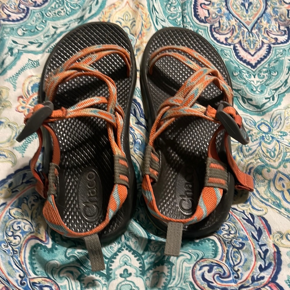 Girls Chaco sandals.
